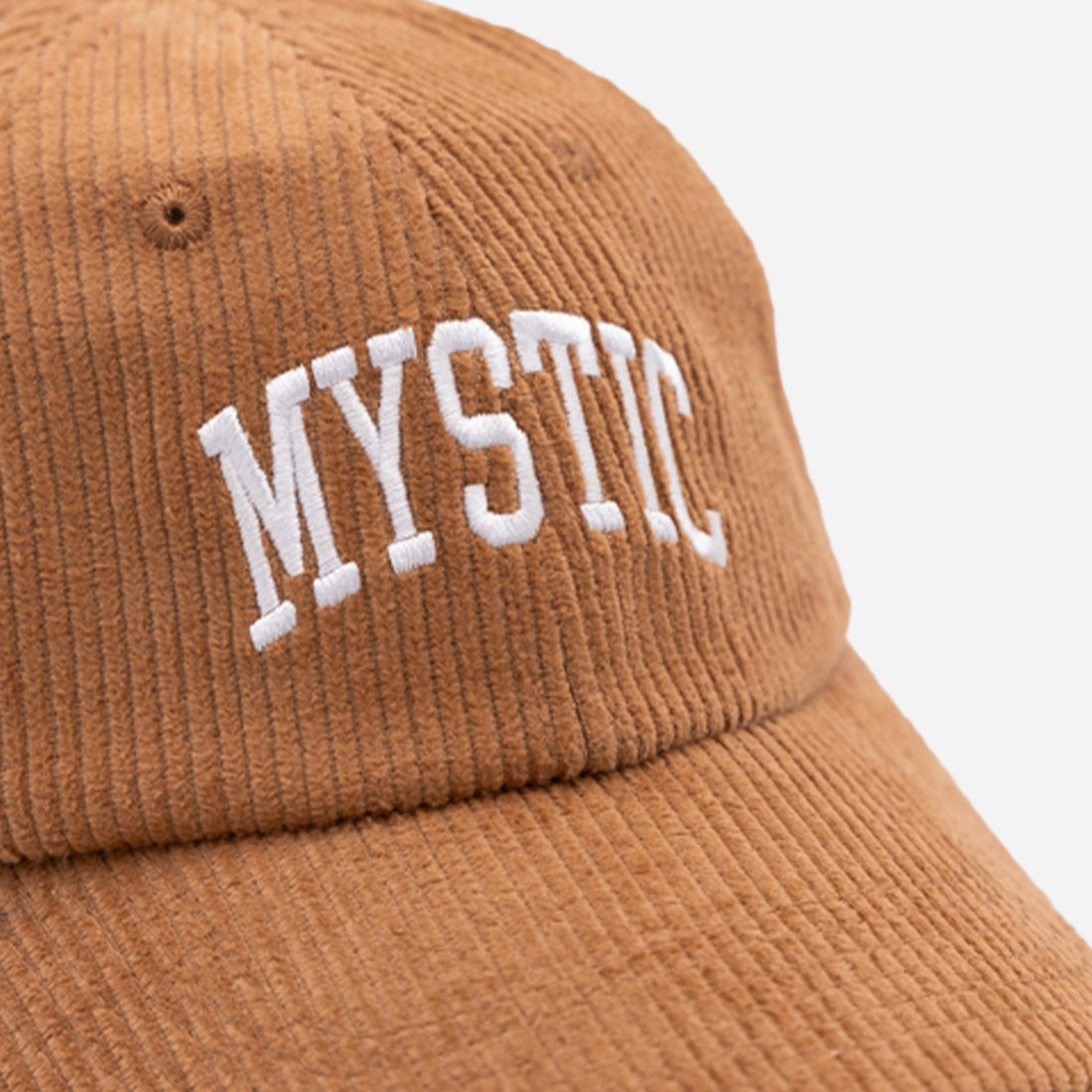 Mystic Corduroy Dad Hat in Camel Brown