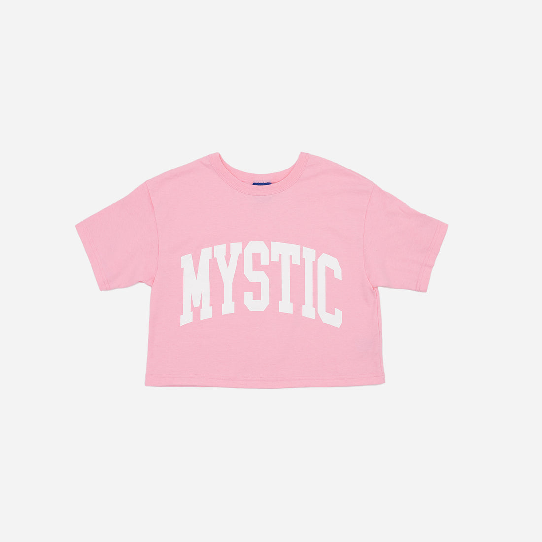 Mystic Bubble Gum Pink Cropped Tee