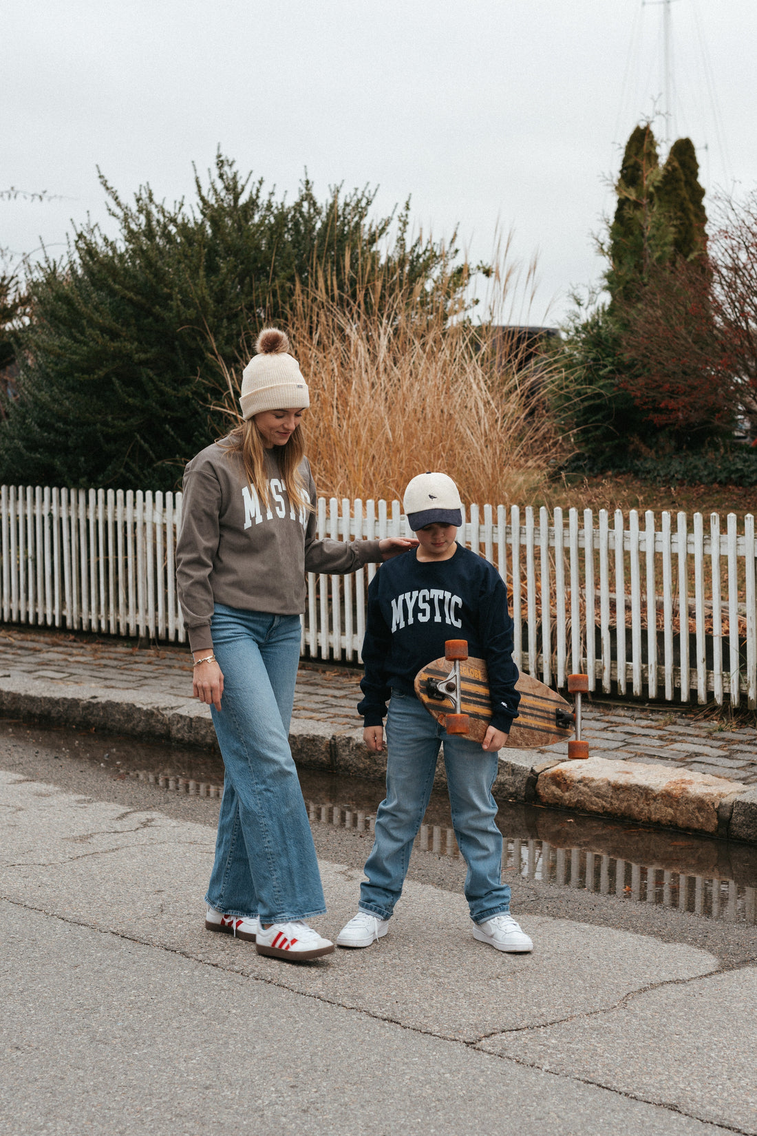 Stay Warm in Style with Just Mystic Brand’s Cozy Corduroy Crewnecks