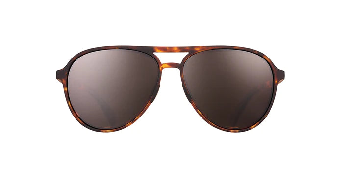 Goodr Aviator Sunglasses in Tortoise Shell