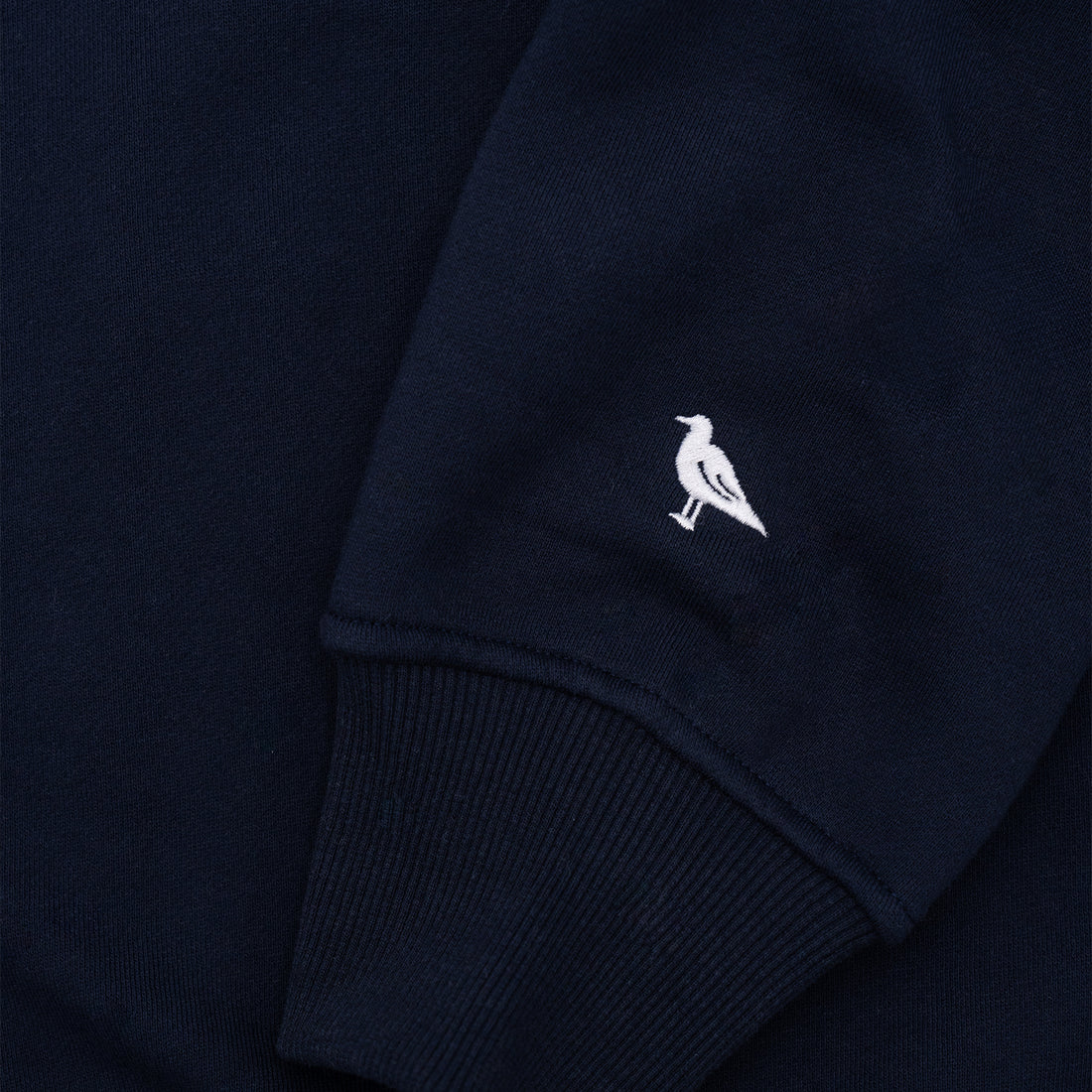 Coastie Embroidered Crewneck in Navy