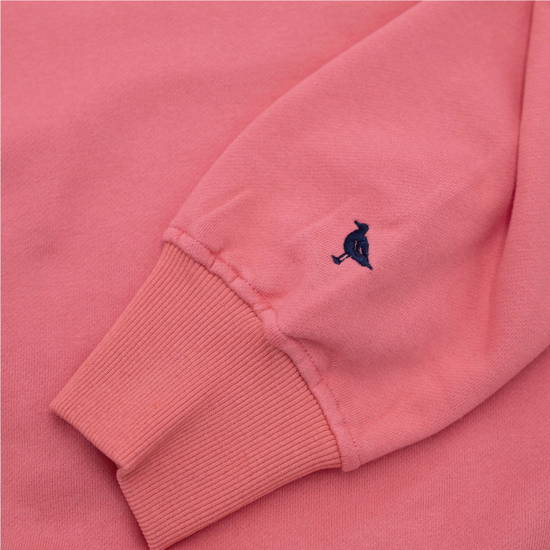 Coastie Crewneck in Coral Red