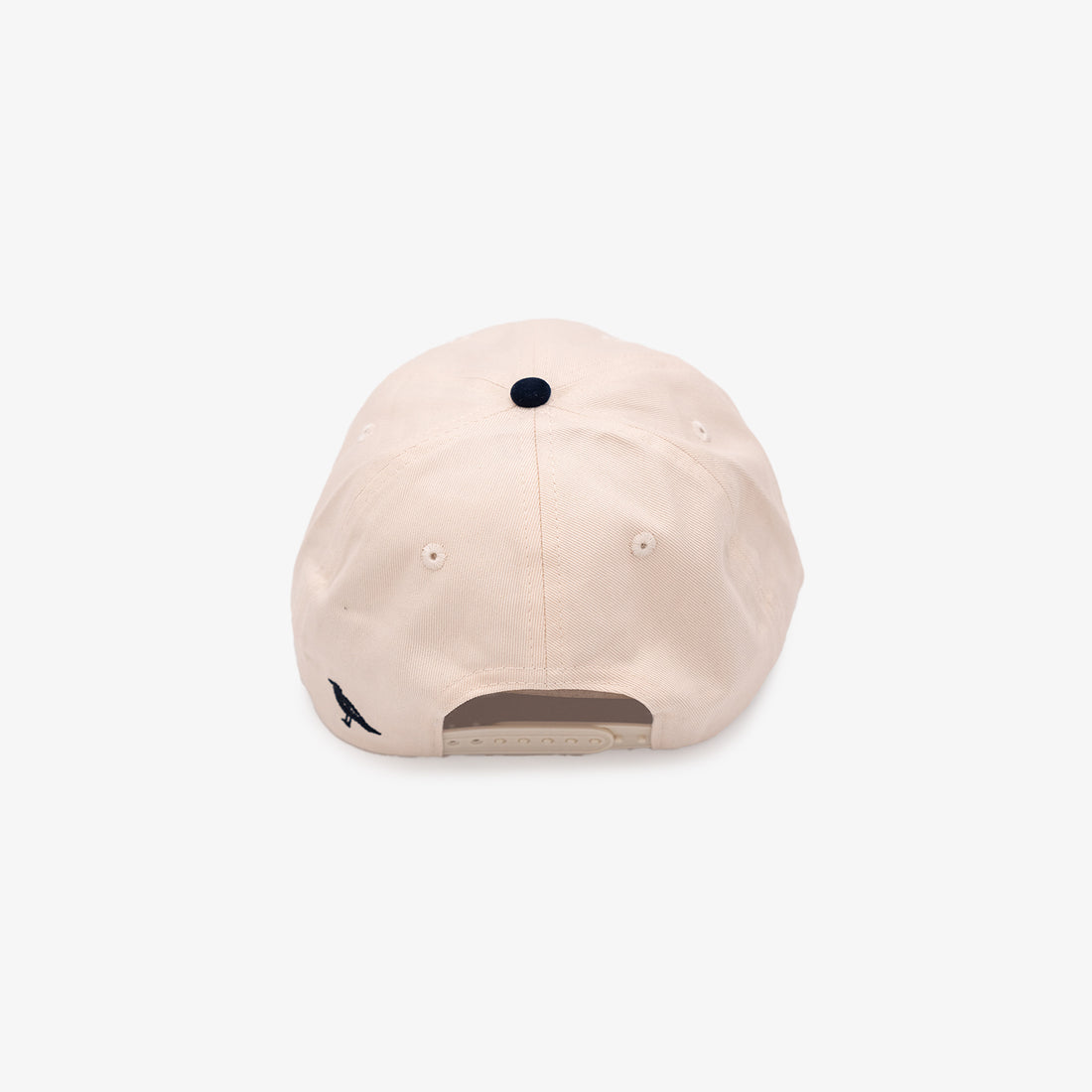 Coastie Ultrasuede Navy/White Snapback Hat