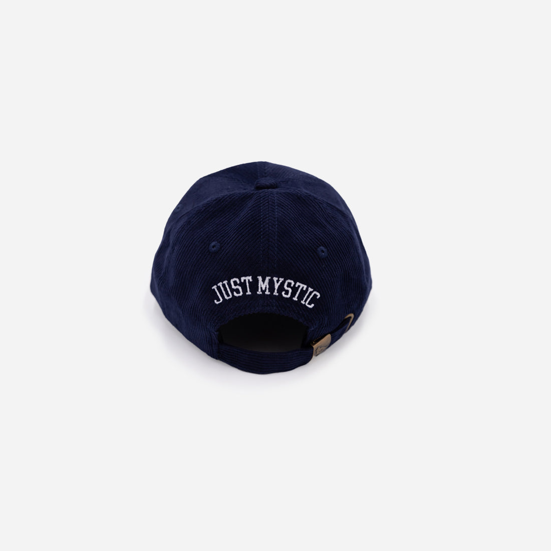 Mystic Corduroy Logo Dad Hat in Navy