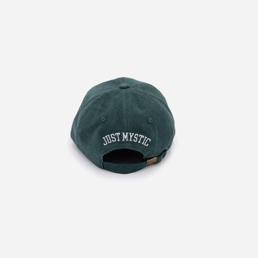 Mystic Corduroy Logo Dad Hat in Sea Green
