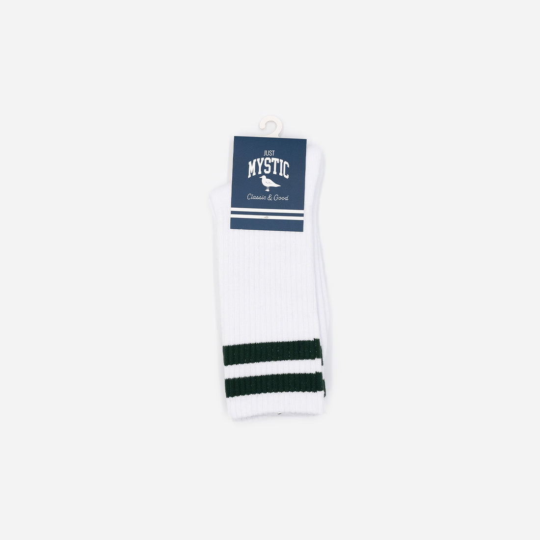 Ivy Green Varsity Striped Socks