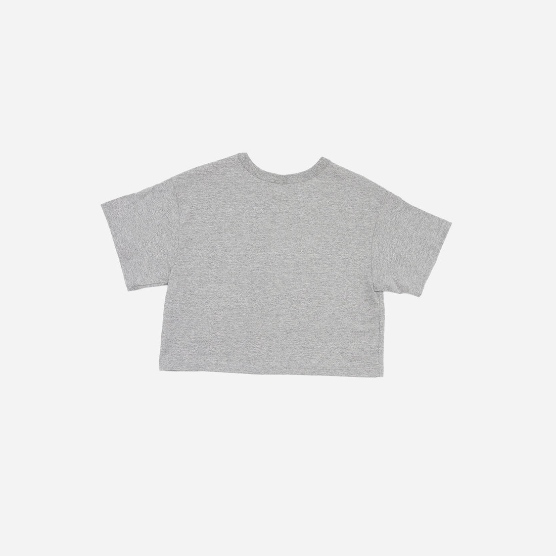 Women's Crop T-Shirt in Dark Gray