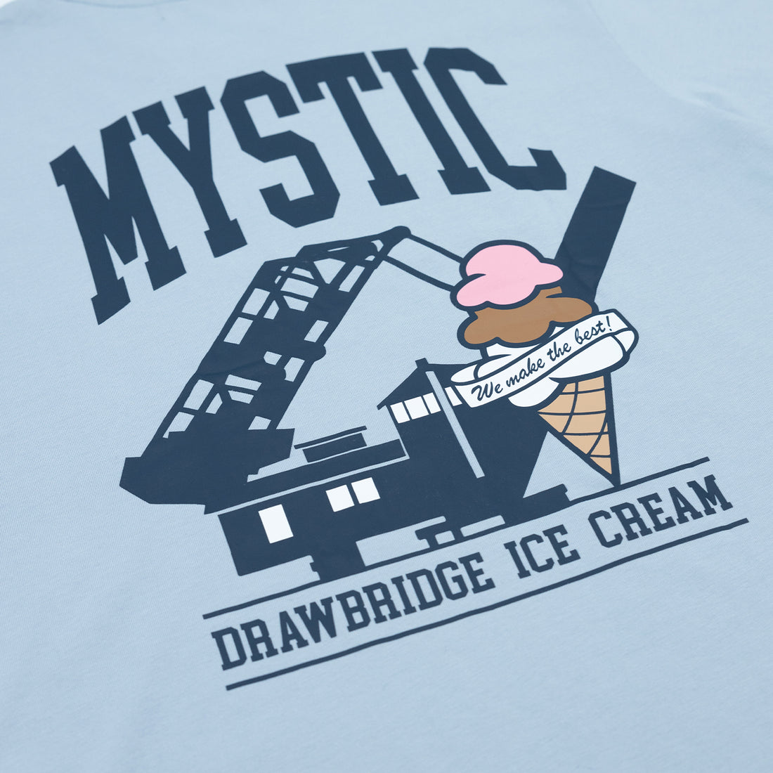 Just Mystic x Mystic Drawbridge Ice Cream in Light Blue
