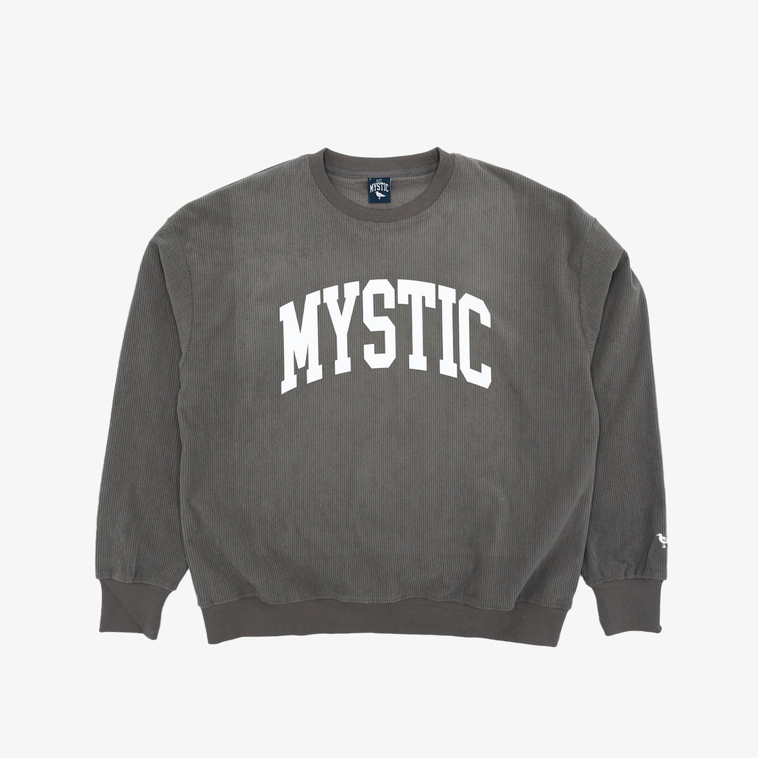 Mystic Crewneck in Anchor Grey Corduroy