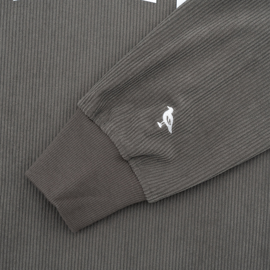 Mystic Crewneck in Anchor Grey Corduroy