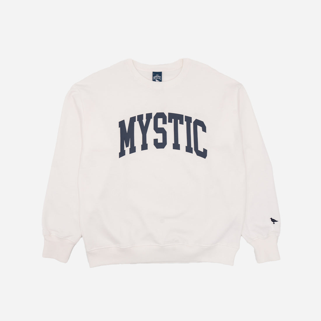 Mystic Crewneck in Oyster White