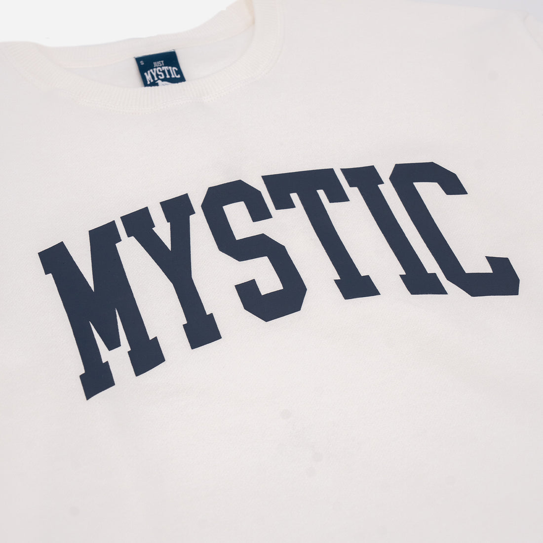 Mystic Crewneck in Oyster White