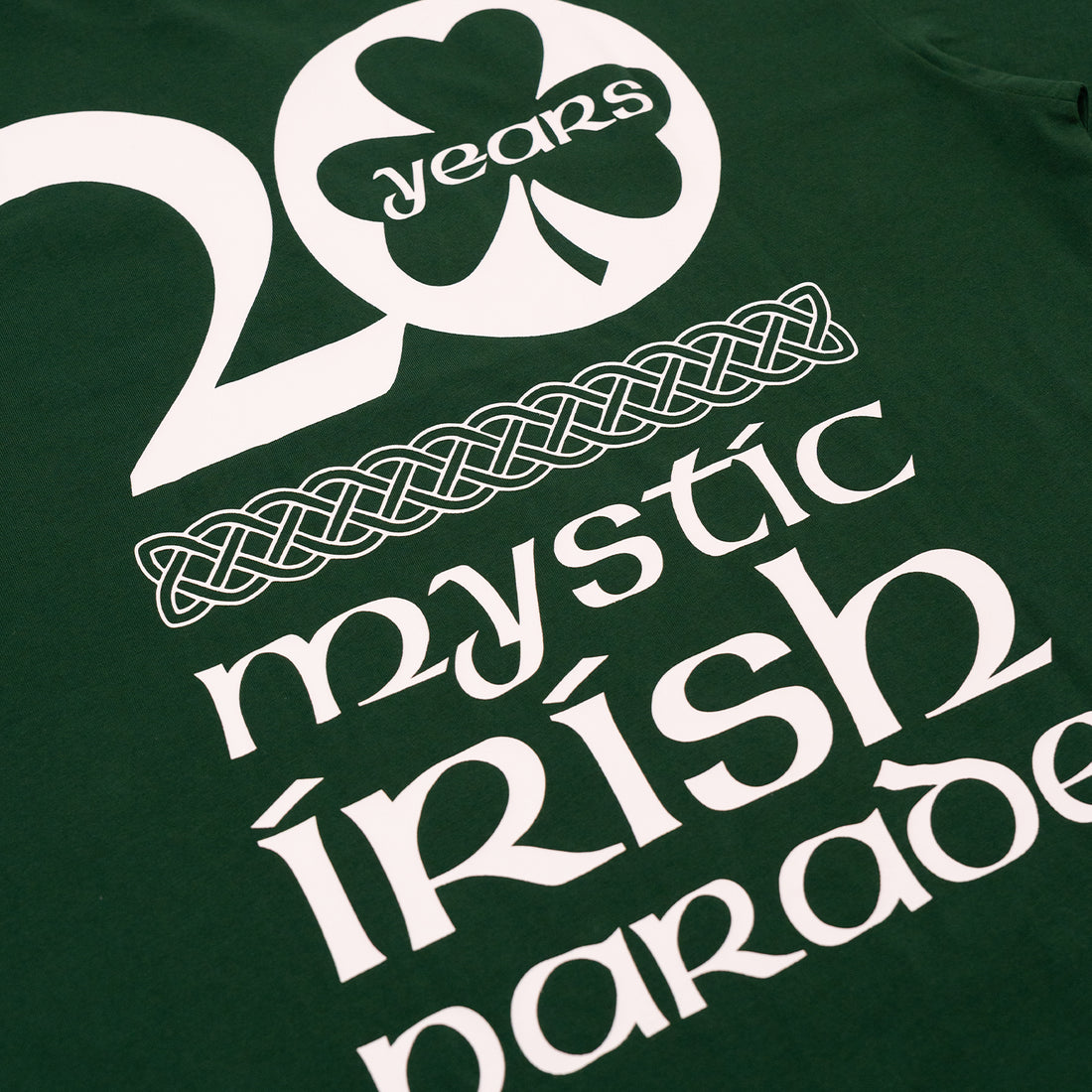 Mystic Irish Parade 20th Anniversary Commemorative T-Shirt