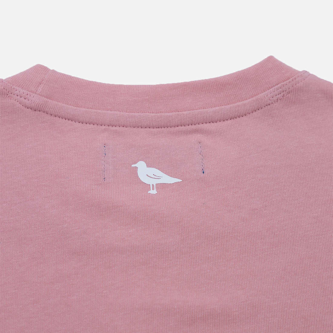 Mystic Embroidered Heavyweight Tonal T-Shirt in Dusty Rose