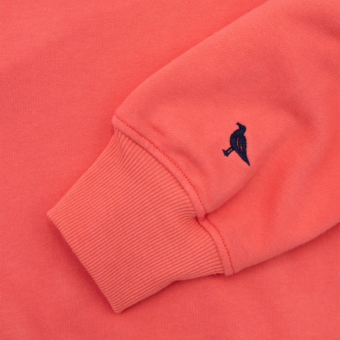 Mystic Crewneck in Coral Red