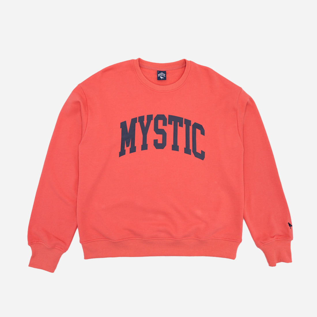 Mystic Crewneck in Coral Red
