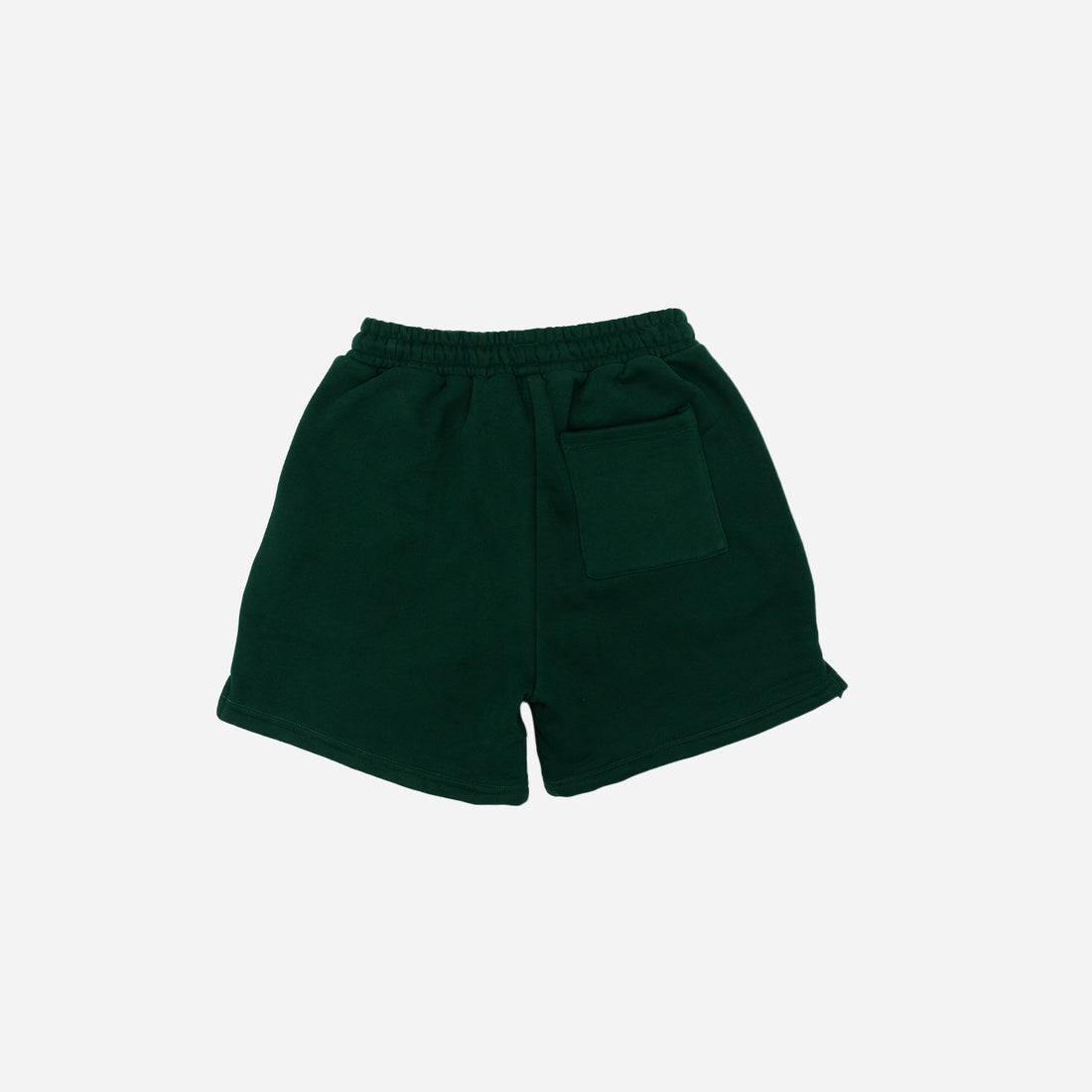 Mystic Varsity Sweat Shorts in Ivy Green