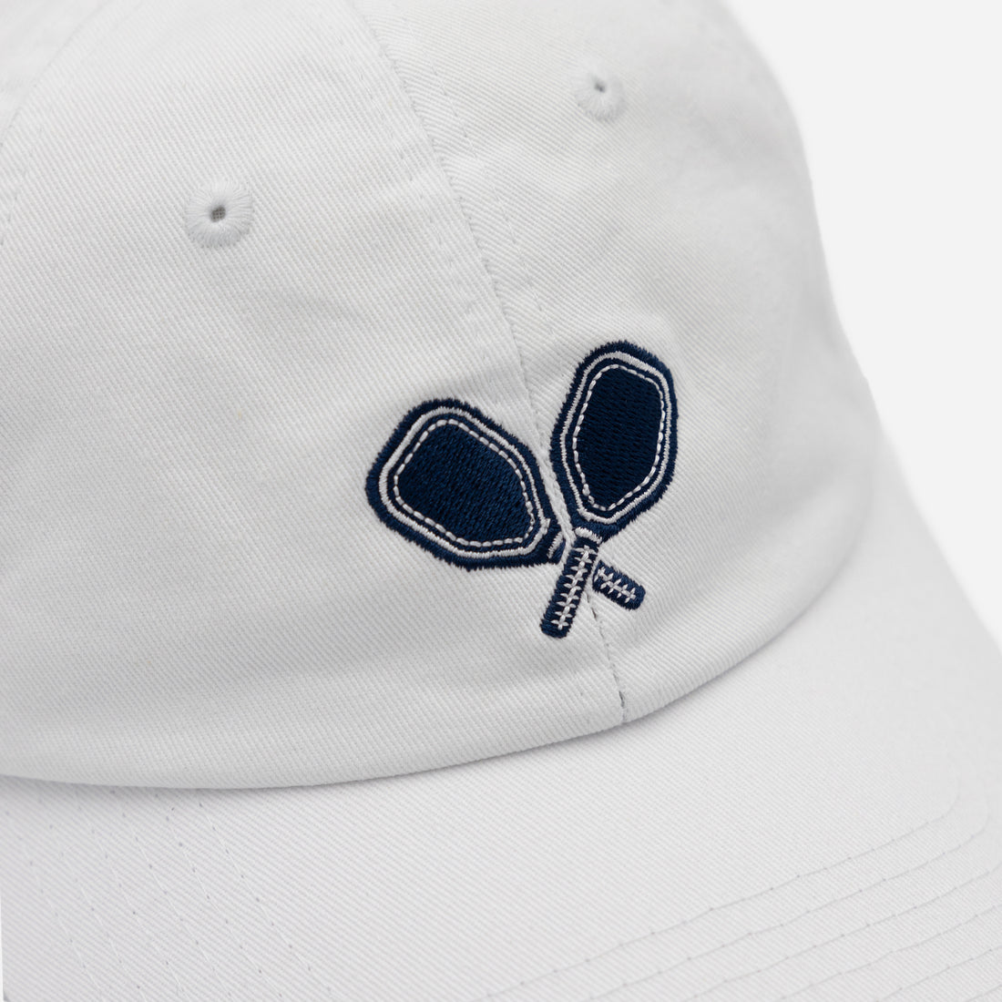 Pickleball Dad Hat in White