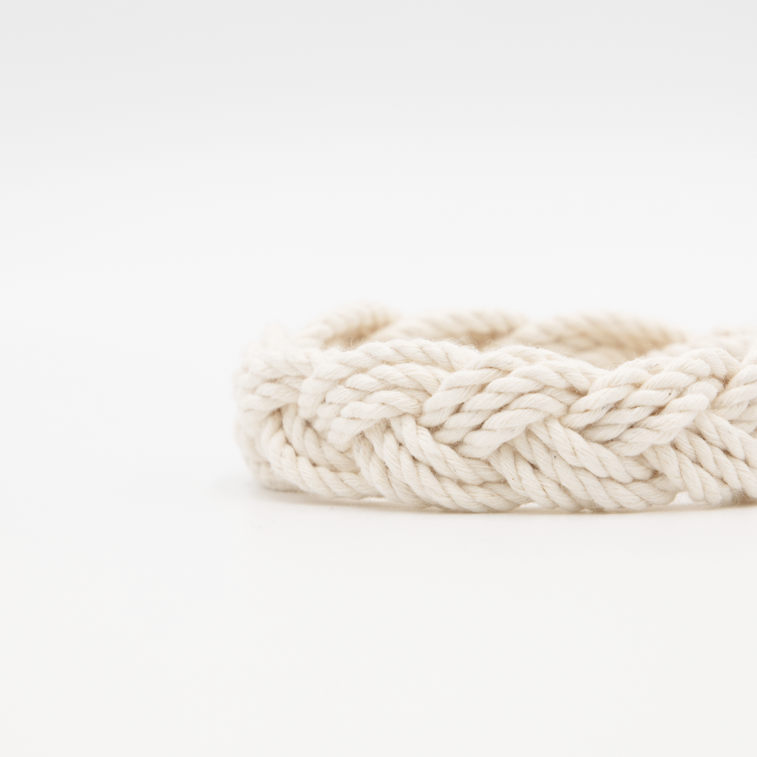 Mystic Knotwork Sailor Bracelet in Sail White Just Mystic Brand